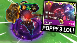 3 STAR POPPY GO BRRR I Teamfight Tactics I TFT Set 10 Ranked Strategy [upl. by Oreste]