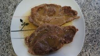 Chuletas de cerdo al vino blanco [upl. by Zennie]