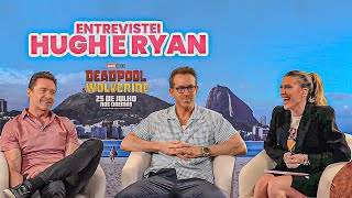 Conversei com Ryan Reynolds e Hugh Jackman sobre o filme Deadpool e Wolverine  Lore Improta [upl. by Wall171]