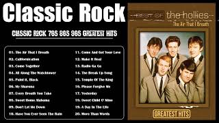 Classic Rock 70s 80s 90s Greatest Hits  The Hollies The Beatles The Rolling Stones The Knack [upl. by Ardnala]