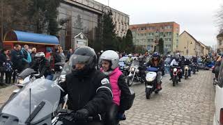 Motocykliści powitali wiosnę w Gryficach [upl. by Citron]