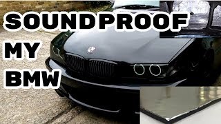 Soundproofing my BMW e46 like amateur [upl. by Rubenstein786]