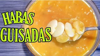 🥣 HABAS GUISADAhabas GUISADA Dominicanacómo hacer habas GUISADA  habas guisadas cremosa🍲 [upl. by Rika229]