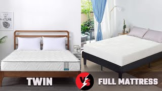 Twin vs Full Mattress [upl. by Doownyl39]