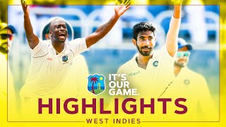 Roach Stars and Bumrah Takes HatTrick  Classic Match Highlights  Windies v India 2019 [upl. by Rosabella]