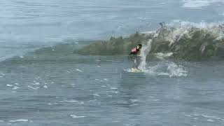 Capitola Jetty RC Surfer Santa Cruz Surfing 2023 Stan [upl. by Refinaj]