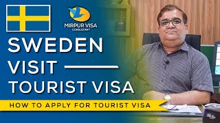 Sweden Visit Visa  how to apply for visittourist visa of Sweden [upl. by Darci]