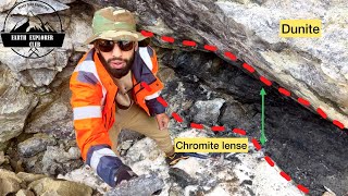 Epic Chromite Deposits Discovery in SnowCapped Mountains  Field Geology Adventure amp Challenges [upl. by Ahseat430]