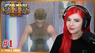 KOTOR 2 First Playthrough ✨ Day 1 Star Wars Knights of the Old Republic II  The Sith Lords [upl. by Ritchie580]