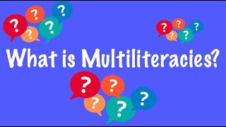 Multiliteracies in Early Childhood [upl. by Keiko]