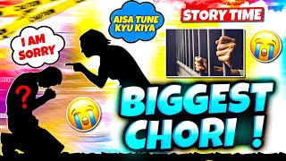 BIGGEST CHORI Ek Anokhi Katha🤯  FIREEYES GAMING Story time [upl. by Gisser663]