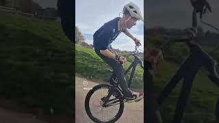 Chilled laps at Hapton pump track 🚲 mtb mtblife owna sendit saracen [upl. by Mcclees]