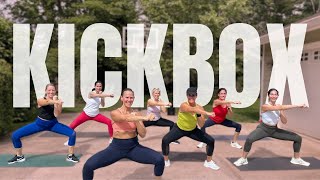 30 MIN ALL STANDING Cardio Kickbox  NO JUMPING [upl. by Horlacher]