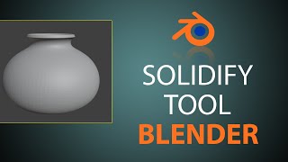 Blender Tutorial Mastering the Solidify Tool  Adding Thickness to Your 3D Models [upl. by Nayve]