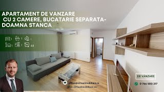 Apartament cu 2 camere bucatarie separata  zona Doamna Stanca [upl. by Adnuhsat]