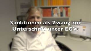 Sanktionen als Zwang zur Unterschrift unter Eingliederungsvereinbarung  ihrhartz4de [upl. by Hanshaw]