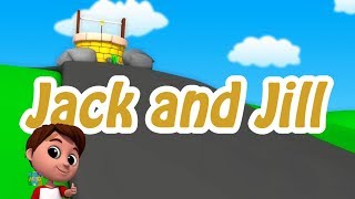 Jack y Jill fueron encima de la colina  rimas en español  canción para niños  Kids ABC TV Español [upl. by Lessirg]