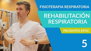 HUVM  Fisioterapia Respiratoria  Ejercicios de Rehabilitación Respiratoria para pacientes EPOC [upl. by Spearing956]