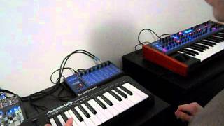 DSI Dave Smith Instruments Evolver Desktop and Keyboard Live [upl. by Emaj]