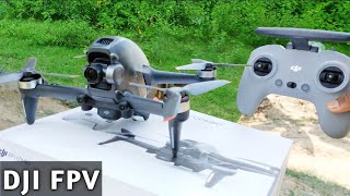 Best Dji drone Flying Worlds Fastest Consumer Drone My First FPV Experience DJI FPV Drone [upl. by Cresa]