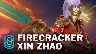 Firecracker Tristana Wild Rift Skin Spotlight [upl. by Hefter]