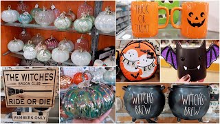 NEW FALL amp HALLOWEEN DECOR SHOP WITH ME AT HOMEGOODS TJ MAXX BATH amp BODY WORKS KOHLS [upl. by Lyrehc832]