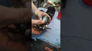 Stihl MS230 Motorschaden Kolben fresser bei Kettensäge repariertrick erklährung chainsaw piston [upl. by Dymoke]