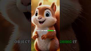 Nibbles and the Golden Acorn shortstory shortvideo squirrel acorn [upl. by Tessie910]