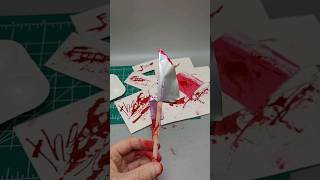 Pen Knife Tutorial🔪 diy oddlysatisfying diycrafts diyproject caligraphy easydiy craft art [upl. by Cyprus]