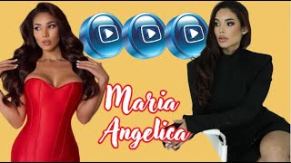 Maria Angelica ✔️ Gorgeous Plus Size Model  Curvy Model  Age  Wiki  measurement  Lifestyle [upl. by Tyree659]