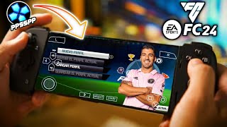 Saiuu  EA SPORTS FC 24 Mod FIFA 14 Novo Menu Europeu Atualizado Para PPSSPP Android [upl. by Fremont99]