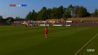 Workington 3 Whitby Town 1  Pitching In NPL Highlights [upl. by Ricker520]