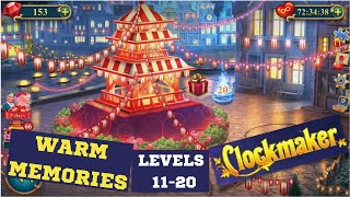 How to play Clockmaker event Warm Memories levels 1120 [upl. by Tnairb951]