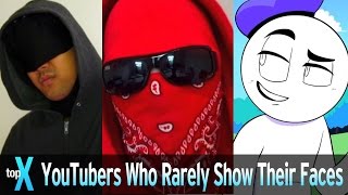 Top 10 YouTubers Who Rarely Show Their Faces [upl. by Lorene]