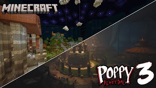 Poppy Playtime Chapter 3 Full Map Minecraft  PLAYCARE [upl. by Erdnuaed]