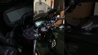 R15 V4 with Piranha Mounting Stabilizer Thailand r15 yamahaindonesia [upl. by Adnorahs]