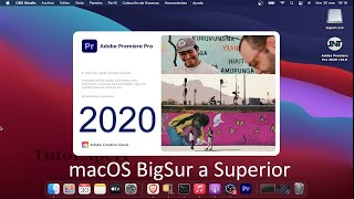 Descargar e Instalar Adobe Premiere PRO2020 macOS Sonoma Ventura Monterey Big Sur y Catalina FULl [upl. by Ahsirk]