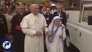 The happiest day of Mother Teresas life The day John Paul II visited Kolkata in 1986 [upl. by Shirline]