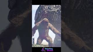 Supermassive Godzilla scares Kong kingkong godzilla monsterverse [upl. by Atinav]