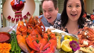 The Wynn Las Vegas BUFFET LOBSTER All You Can Eat Luxury Seafood Buffet ULTIMATE Lobster Upgrade [upl. by Nodnorb969]