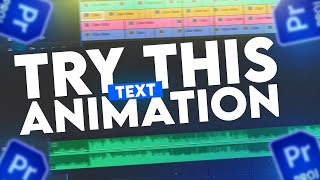 Text Animation Presets For Premiere Pro Free [upl. by Wagner]