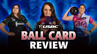 Bowling Ball Card Review [upl. by Crespo]