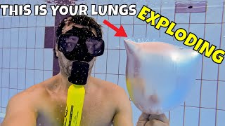 How To Make Your Lungs Explode When Scuba Diving [upl. by Ajnos]