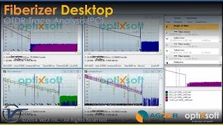 Fiberizer Desktop  OTDR Trace Analysis [upl. by Ednalrym]