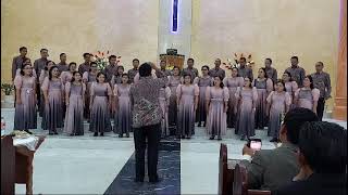 Paduan Suara GKPI Jemaat Khusus Saroha Doloksanggul Mars GKPI amp Ajaib Anugerah Yesus [upl. by Orelia130]