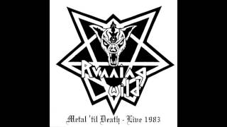 Running Wild Metal Till Death 1983 live rare [upl. by Akinna]