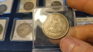 Seated Liberty Coin Collection [upl. by Eldred]