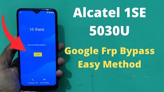 Alcatel 1Se Frp Bypass Easy Method Android 10  Alcatel 5030u Google Bypass [upl. by Yolanthe171]