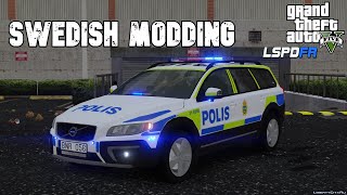 HUR MAN INSTALLERAR SWEDISH MODDINGS SVENSKA POLISBILAR TILL GTA 5 [upl. by Ury]