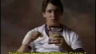 Walkers Crisps Gary Lineker  1980s UK Advert [upl. by Cathe]